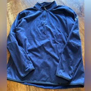 Under Armour Royal/Navy Quarter-Zip Performance Pullover
